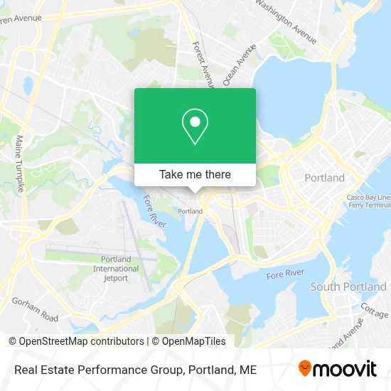 Real Estate Performance Group map
