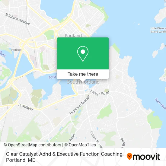 Clear Catalyst-Adhd & Executive Function Coaching map