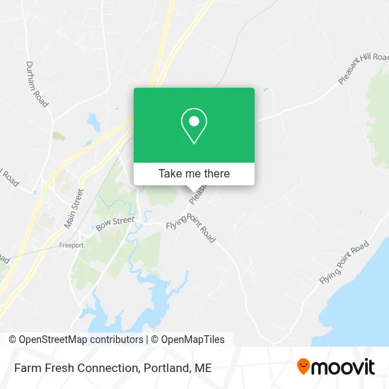 Farm Fresh Connection map
