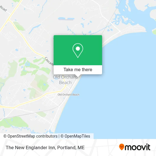 The New Englander Inn map