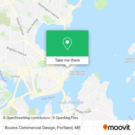Boulos Commercial Design map