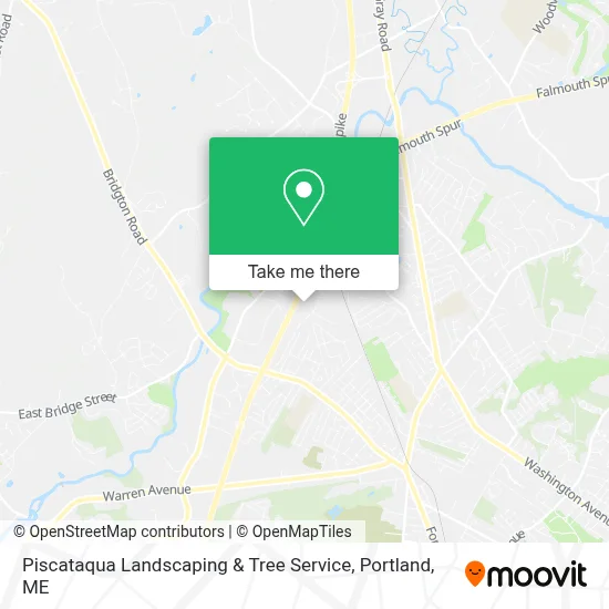 Piscataqua Landscaping & Tree Service map