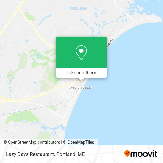 Lazy Days Restaurant map