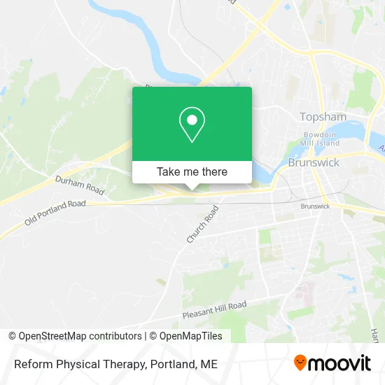 Reform Physical Therapy map