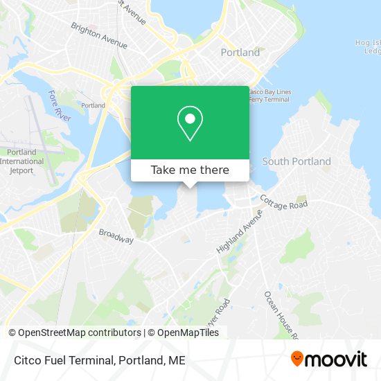 Mapa de Citco Fuel Terminal