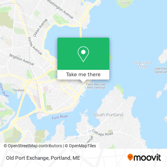 Old Port Exchange map