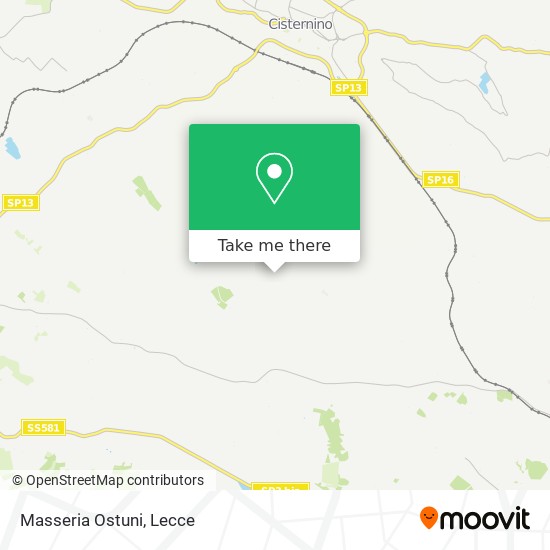 Карта Masseria Ostuni