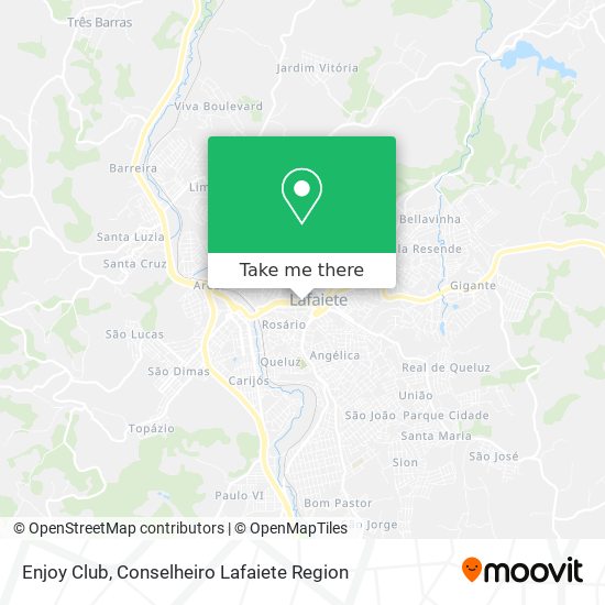 Enjoy Club map