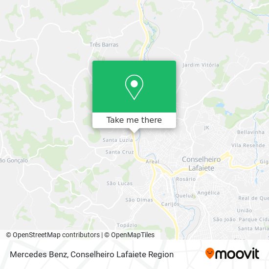 Mercedes Benz map