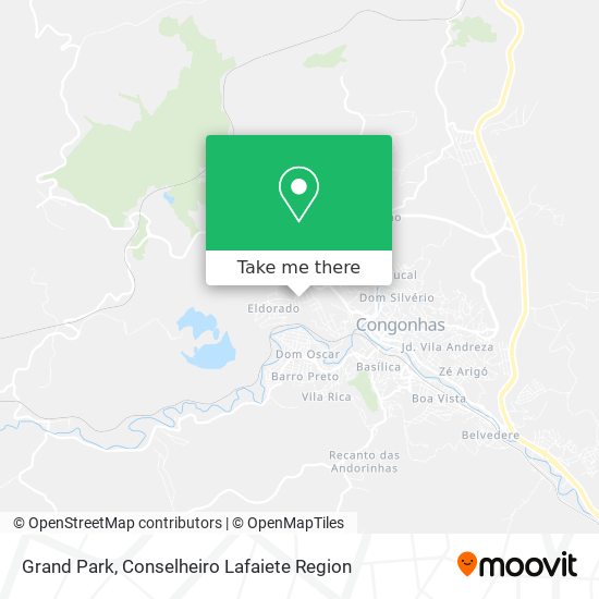 Grand Park map