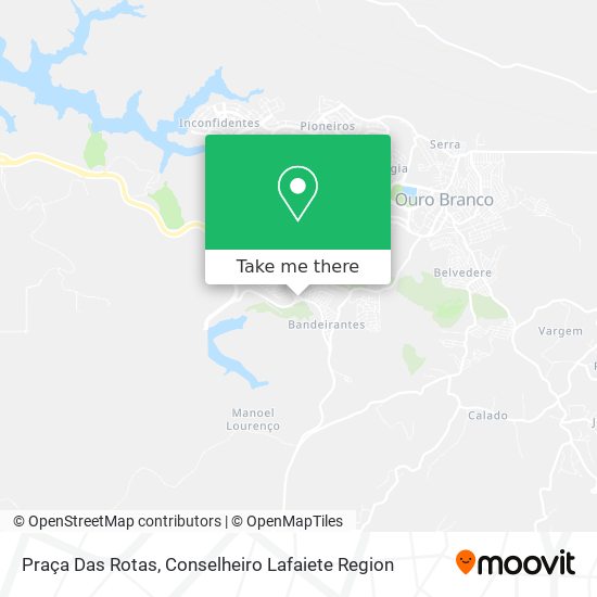 Praça Das Rotas map