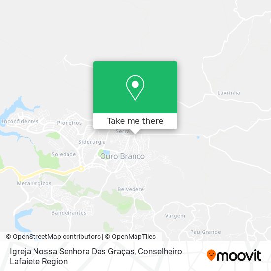 Mapa Igreja Nossa Senhora Das Graças