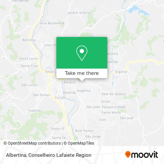 Albertina map