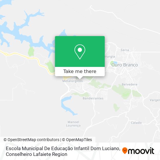 Escola Municipal De Educação Infantil Dom Luciano map