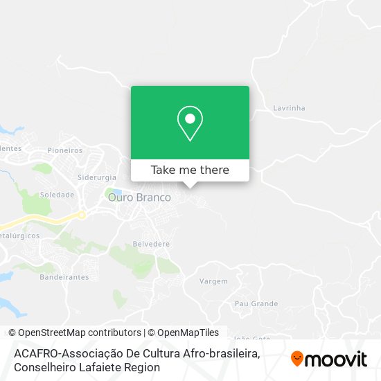 ACAFRO-Associação De Cultura Afro-brasileira map