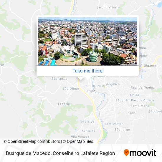 Buarque de Macedo map
