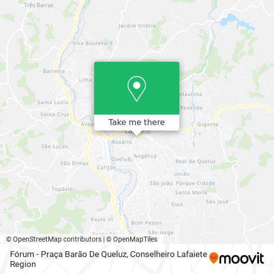 Fórum - Praça Barão De Queluz map