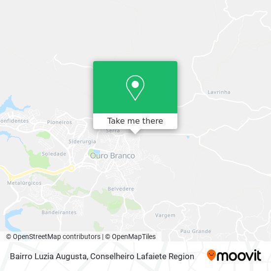 Bairro Luzia Augusta map