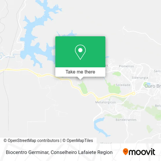 Biocentro Germinar map