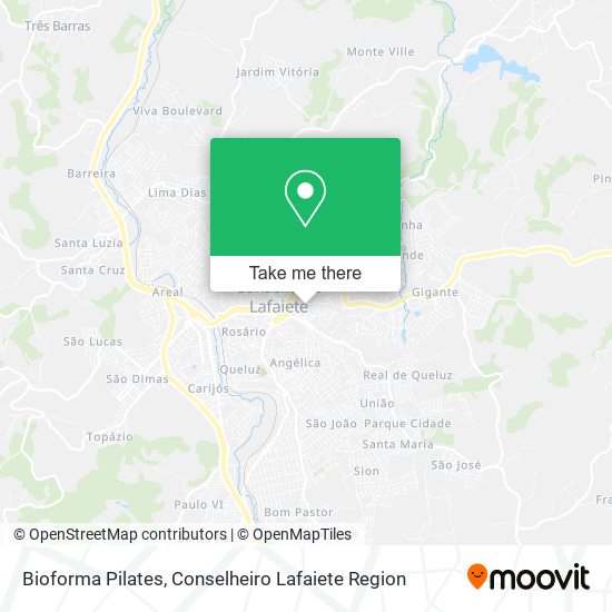 Bioforma Pilates map