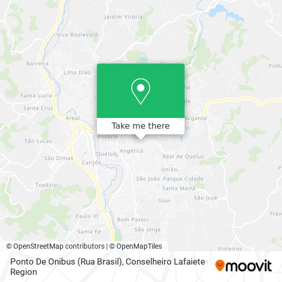 Ponto De Onibus (Rua Brasil) map