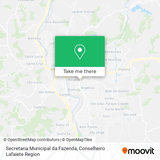 Secretaria Municipal da Fazenda map