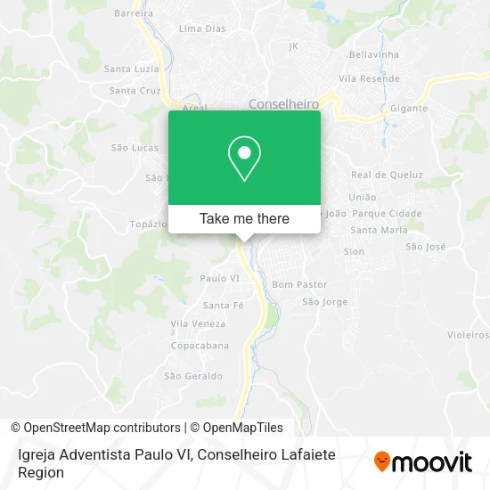 Igreja Adventista Paulo VI map