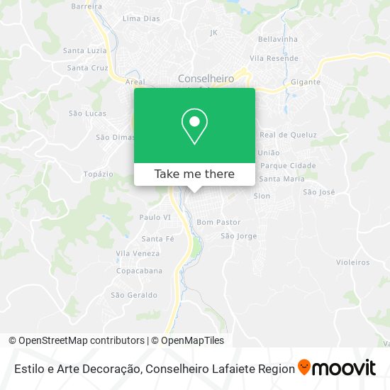 Estilo e Arte Decoração map