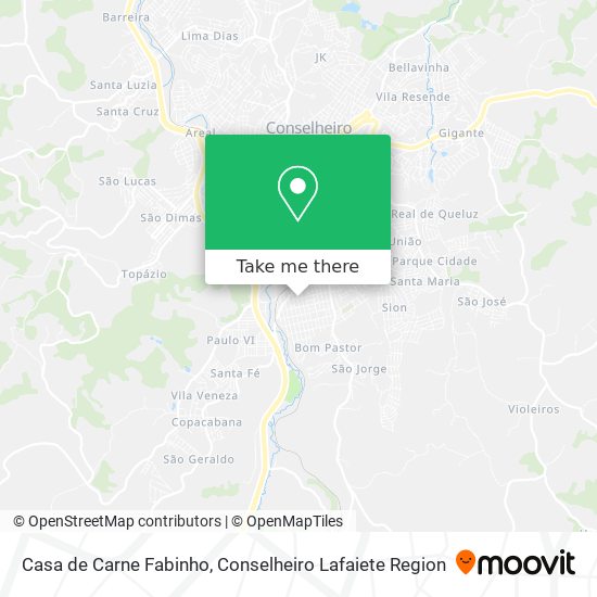 Casa de Carne Fabinho map