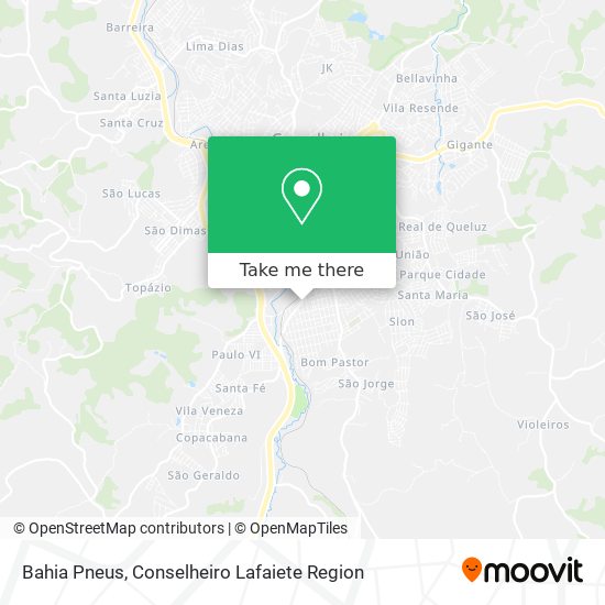 Bahia Pneus map