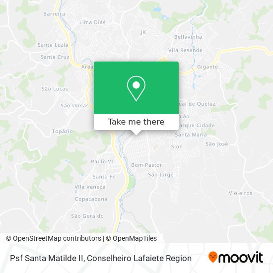 Psf Santa Matilde II map