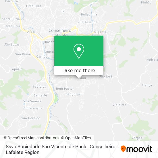 Mapa Ssvp Sociedade São Vicente de Paulo