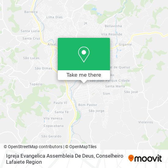 Igreja Evangelica Assembleia De Deus map