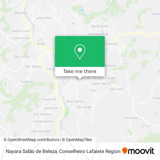 Nayara Salão de Beleza map