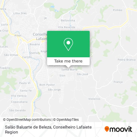 Salão Baluarte de Beleza map