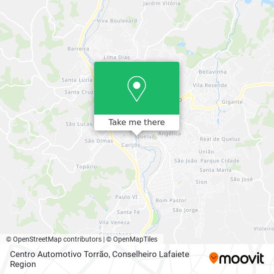 Centro Automotivo Torrão map