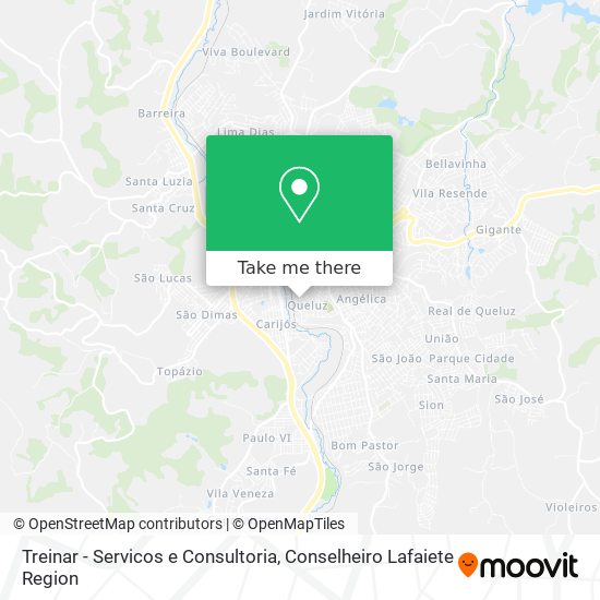 Treinar - Servicos e Consultoria map