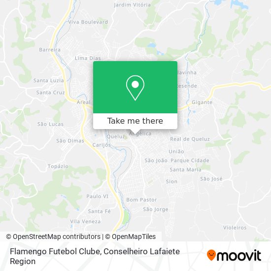 Flamengo Futebol Clube map
