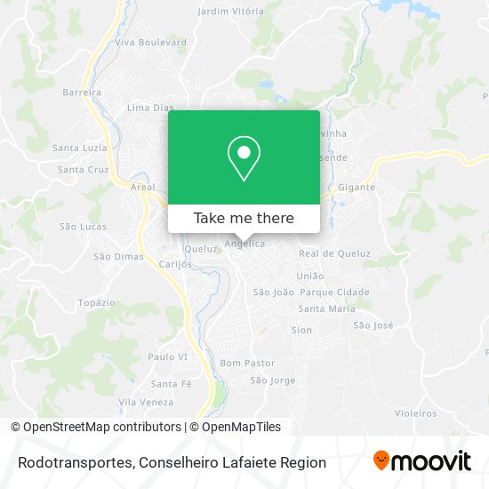 Rodotransportes map