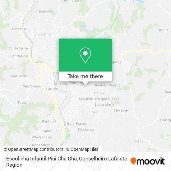 Escolinha Infantil Piui Cha Cha map