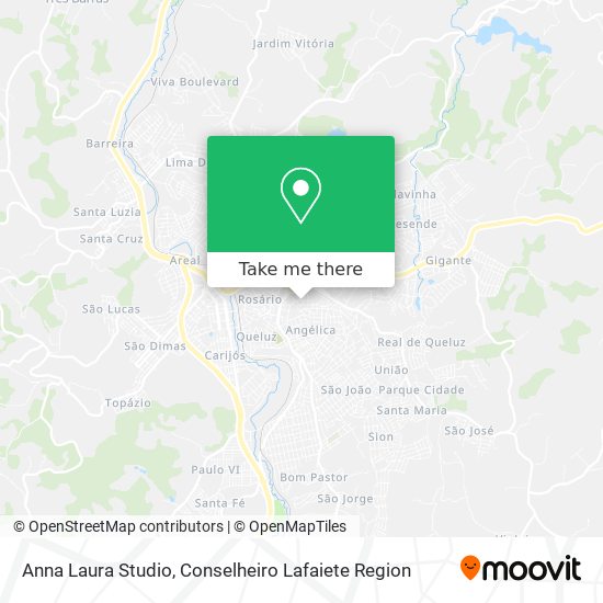 Anna Laura Studio map