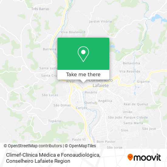 Climef-Clínica Médica e Fonoaudiológica map