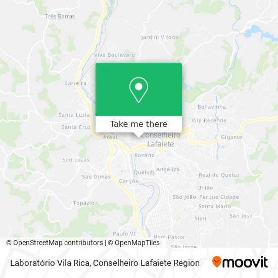 Laboratório Vila Rica map