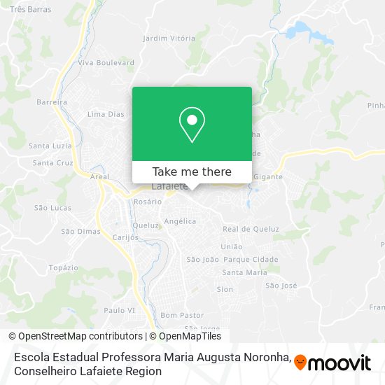 Escola Estadual Professora Maria Augusta Noronha map
