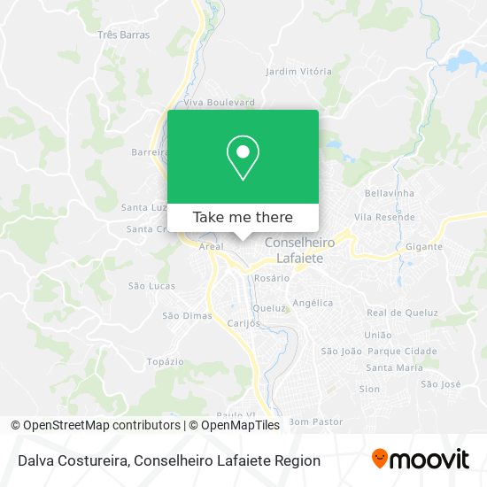Dalva Costureira map