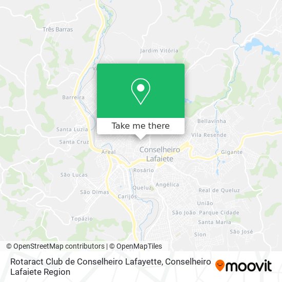 Rotaract Club de Conselheiro Lafayette map
