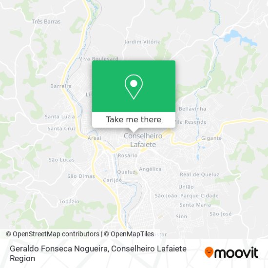 Geraldo Fonseca Nogueira map