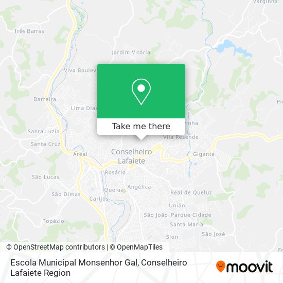 Escola Municipal Monsenhor Gal map