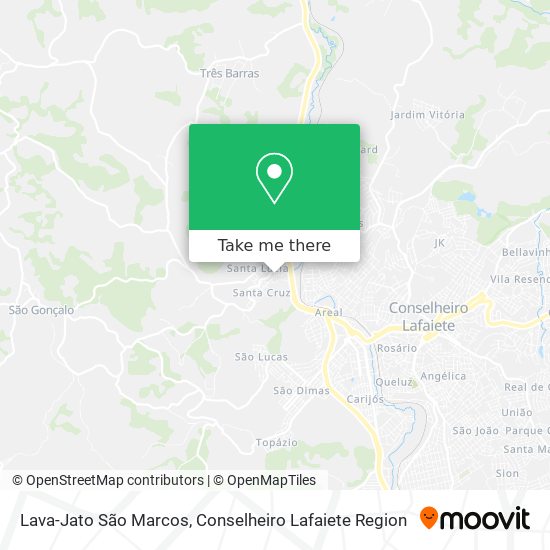 Lava-Jato São Marcos map