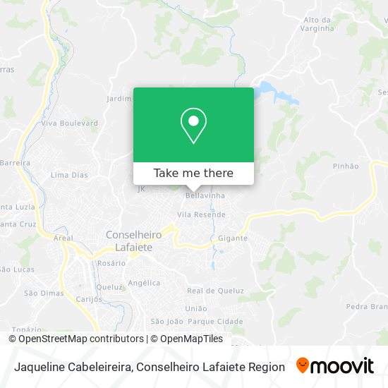Jaqueline Cabeleireira map